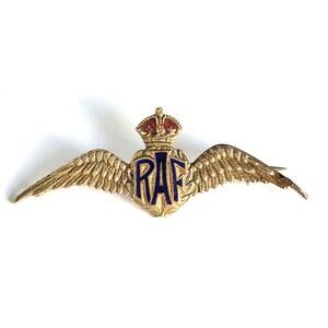 Vintage WWII RAF Sweetheart Brooch